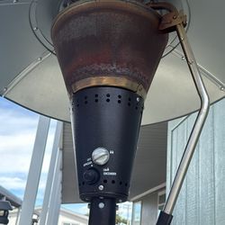 Outside propane heater