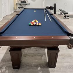 Brunswick ESPRESSO 8' ALLENTON TABLE With Ping Pong Top