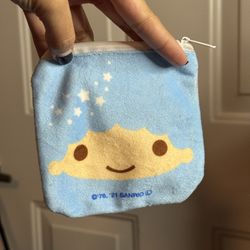 Sanrio’s Little Twin Star Soft Fabric Zip Case Pouch