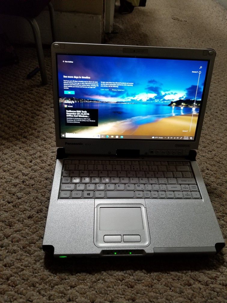 PANASONIC TOUGHBOOK TOUCHSCREEN WITH WINDOWS 10