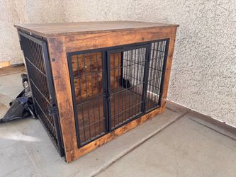 Medium Wooden Dog Crate