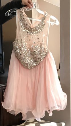 Blush pink dress