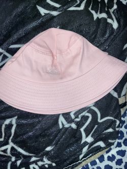 Pink bucket hat
