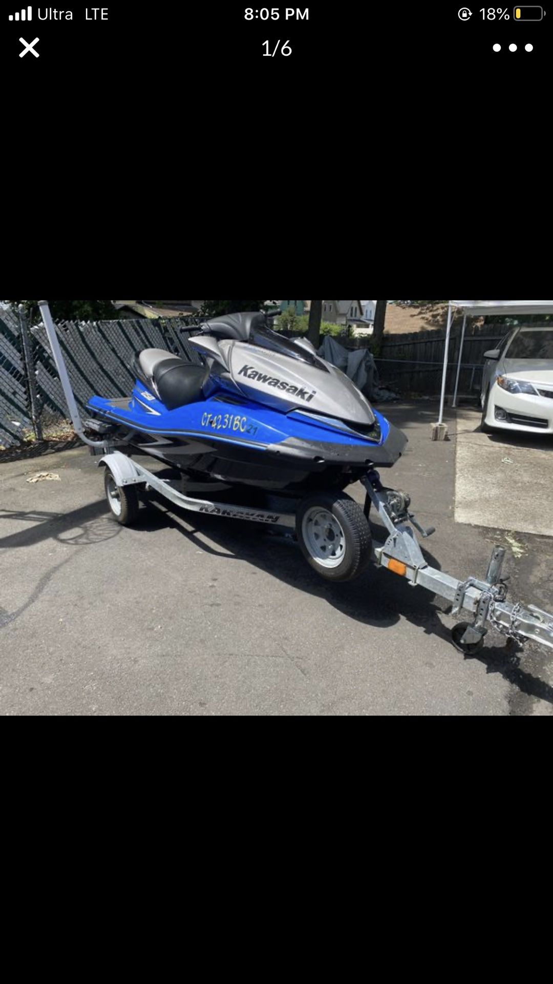 2007 Kawasaki Ultra 250x Supercharged