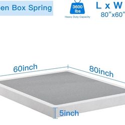 Queen Box Spring..BRAND NEW..CAN DELIVER 