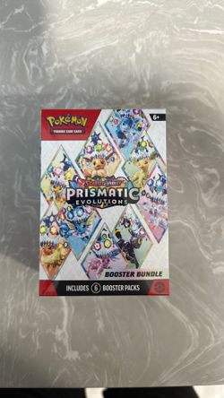 Pokemon prismatic evolution booster bundle