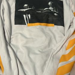 Off Wite Pink Sweatshirt