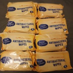 ANTIBACTERIAL WIPES 