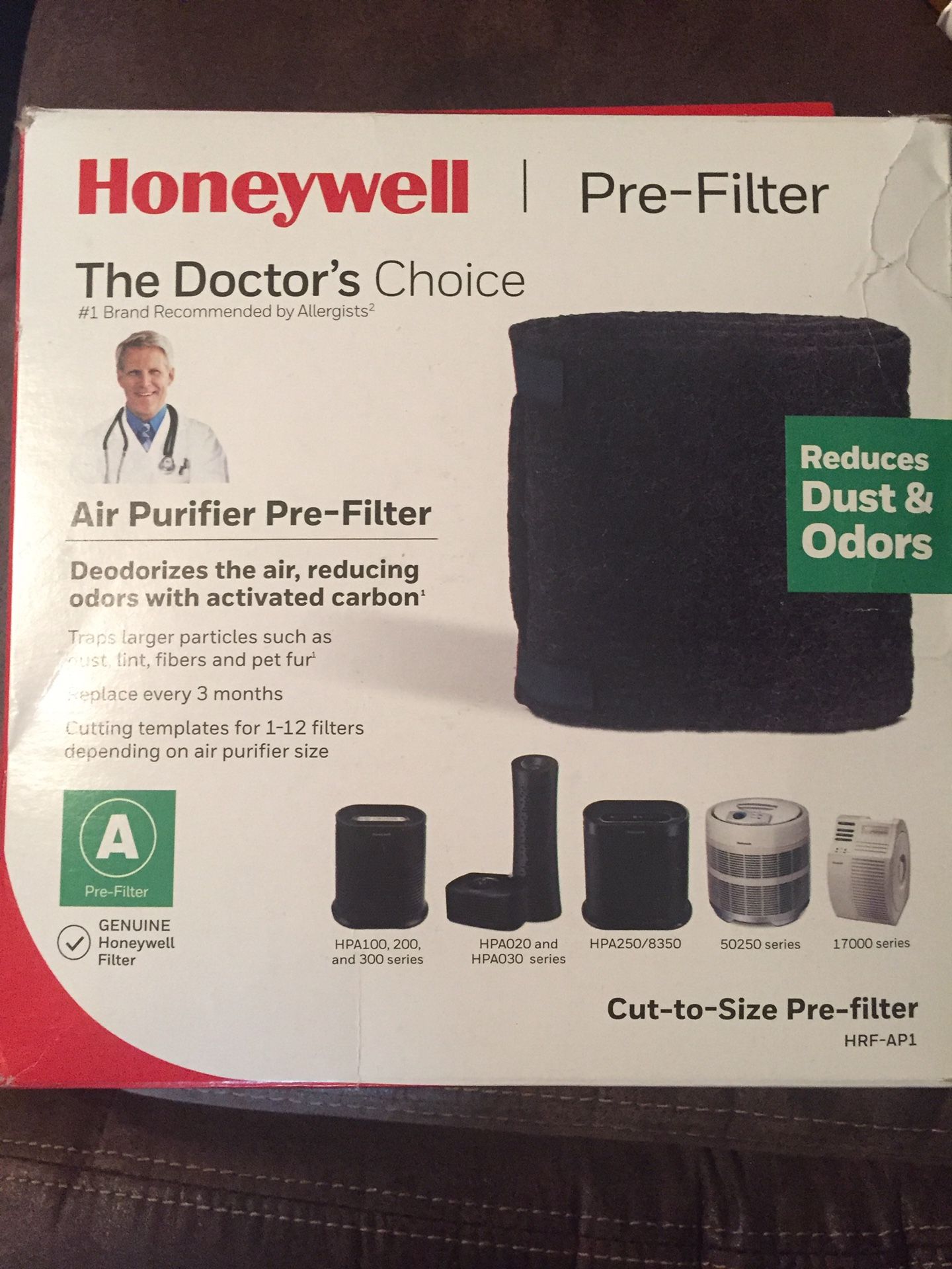 Honeywell (HRF-AP1) Universal Carbon Air Purifier Replacement Pre-Filter A