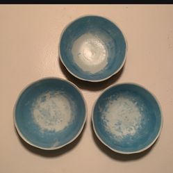 Vintage Hand painted Chinese Bowls (3)