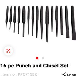 Snap On Punch And Chisel Set