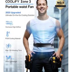 TORRAS COOLIFY ZONE wearable Waist Fan