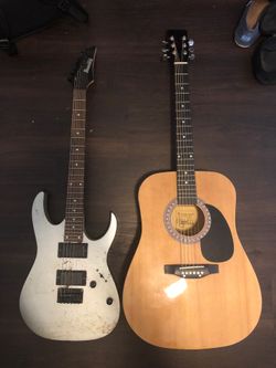 Ibanez and Burswood Guitar