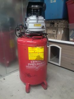 Air compressor vertical stainless steal 21G