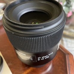 Tamron F013 DI VC USD SP 45 mm F/1.8 rarely used for sale