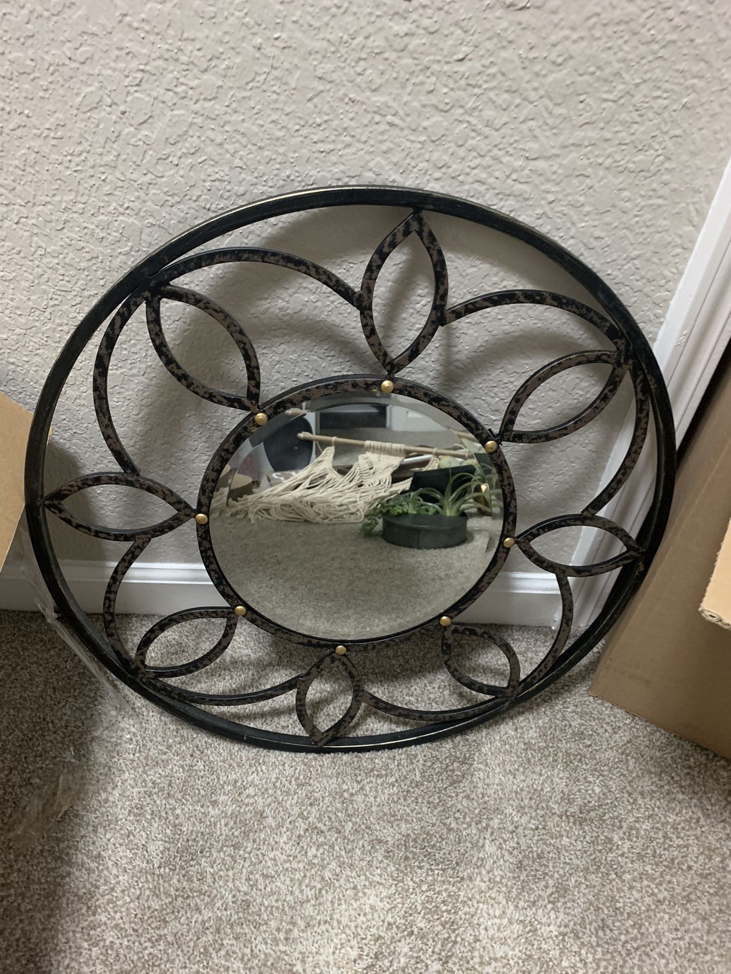 Circle Mirror Wall Decor