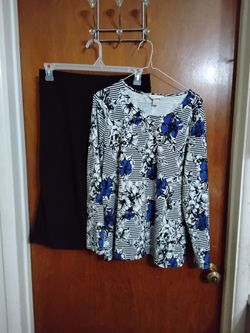 Ladies Large skirt and blouse both for