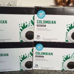 Happy Belly Medium Roast Coffee Pods (4 Boxes)