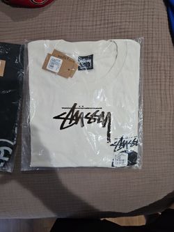 Stussy Pigment Dye Eightball Shirt LARGE