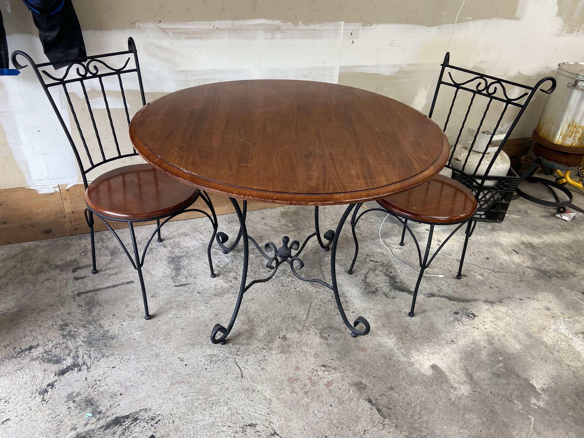 Table And 2 Chairs