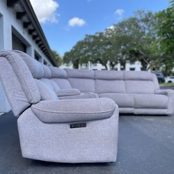 🛋️ Sofa/Couch Sectional - Recliners - Gray - Delivery Available 🚛