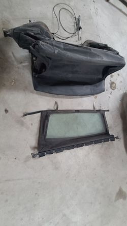 MUSTANG FOXBODY Convertible Glass Rear Window 83-93