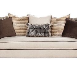 Sofia Vergara Santorini sofa and loveseat set