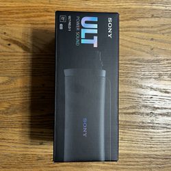 Sony ULT FIELD 1 Wireless Ultra Portable Bluetooth Compact Speaker, IP67 Waterproof, Dustproof, Shockproof and Rustproof - Black