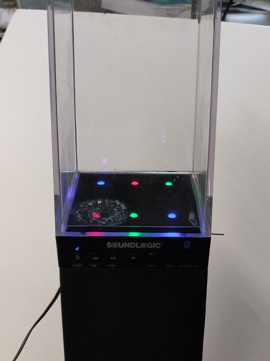 Soundlogic wireless dancing hot sale water tower speaker