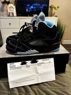 Retro 5 Black/Carolina