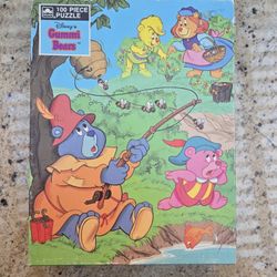 Disney's Gummi Bears 100 Piece Jigsaw Puzzle Golden Complete