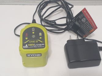 Ryobi 18v + ONE Charger. Works Great Tested