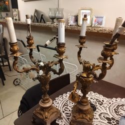 Vintage metal Lamps