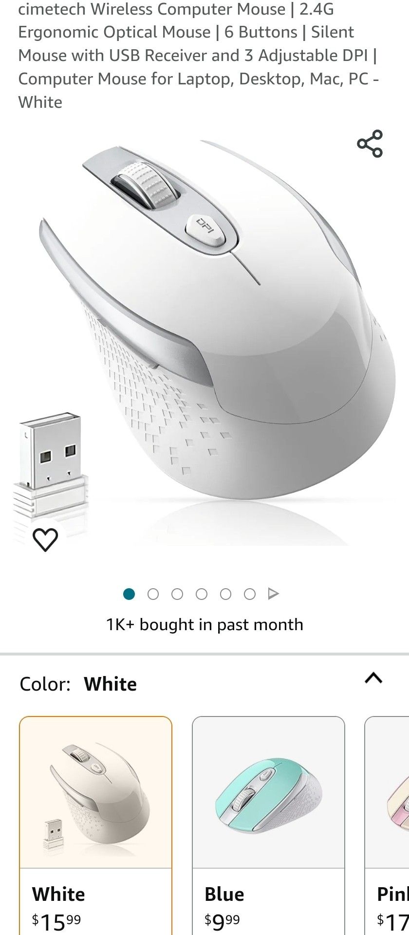 Wireless Computer Mouse