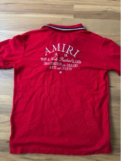 Amiri Red Shirt