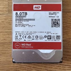 WD 8tb Red Internal Harddrive