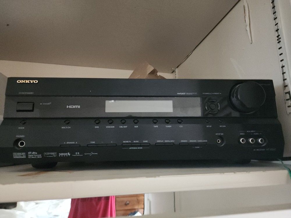 Onkyo home theater AV Reciver
