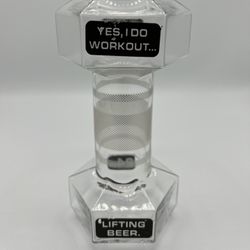 Dumbbell Beer Glass - 24oz