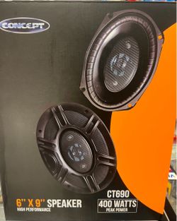 Concept CT690 6x9 Car Speakers 400W