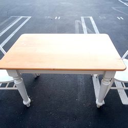 Mesa Y Silla De Madera 