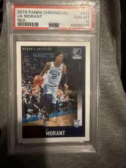 2019 Panini Chronicles Ja Morant Rc Gem 10