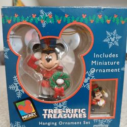 Mickey Mouse Tree-rific Treasures ornaments