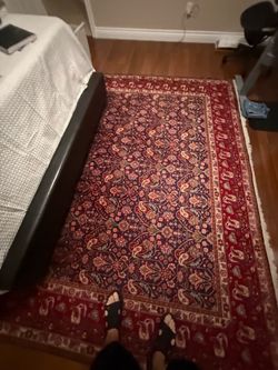 Antique carpet Long: 156” inches Wide: 117” inch
