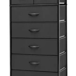 7 Drawer Fabric Dresser 