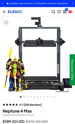 Large 3d printer bundle
