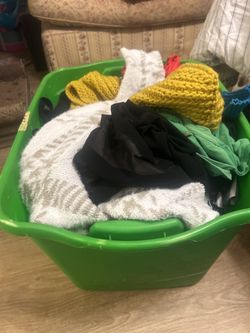 Free Assorted Bin Of Female Clothing