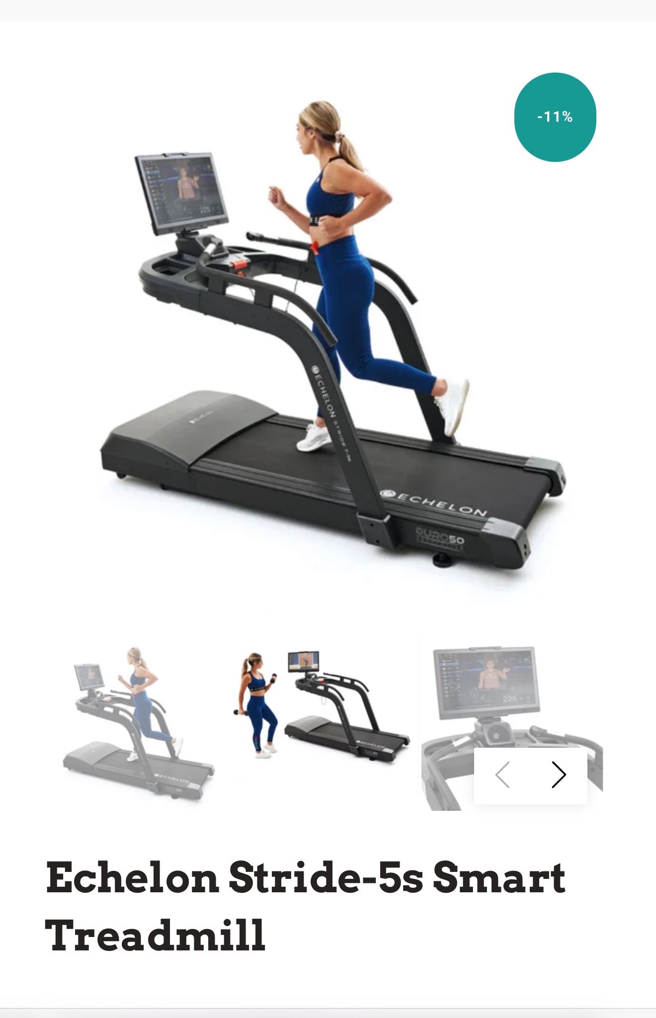 Echelon 5S Treadmill