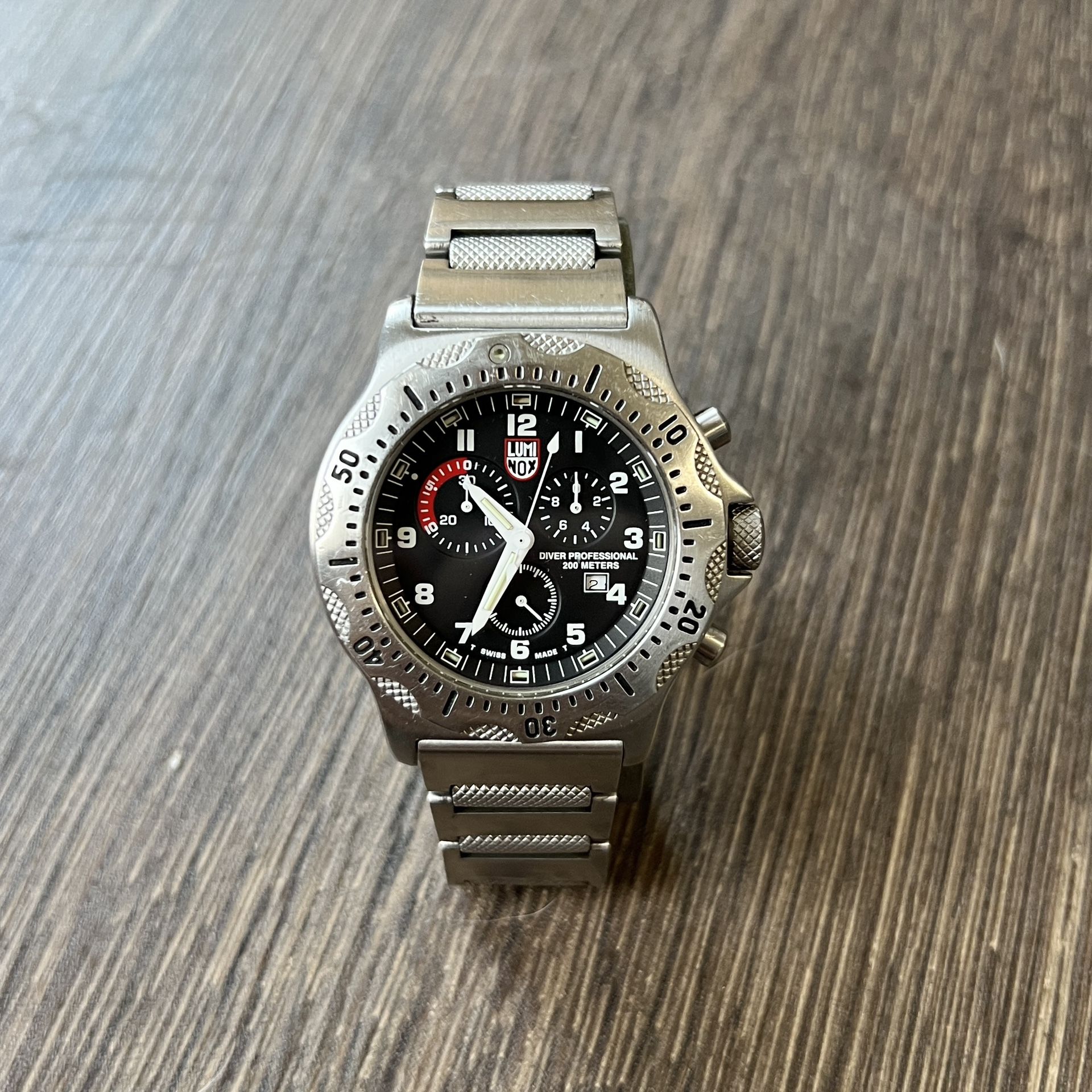 Luminox Series 8100 Vintage Navy Seal Evo Diver Professional 200m Chronograph