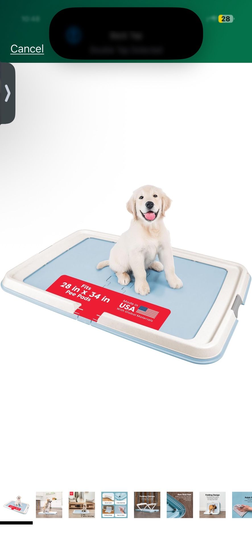 Dog Training Pee Pad Holders 3 Pack