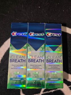 Crest Clean Breath 4.6 Oz